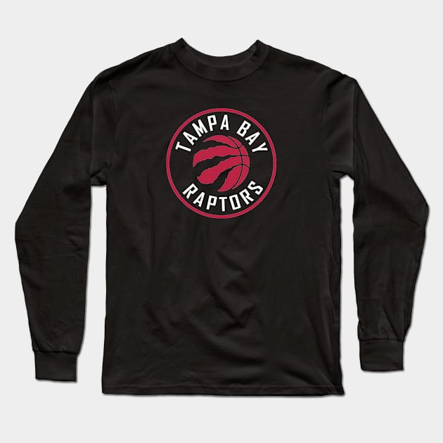 Tampa Bay Raptors Long Sleeve T-Shirt by monitormonkey